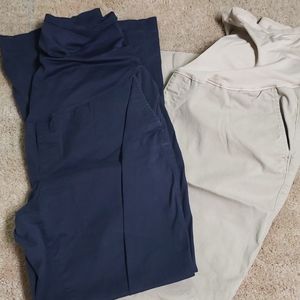 Old Navy Maternity Khakis,  Lot